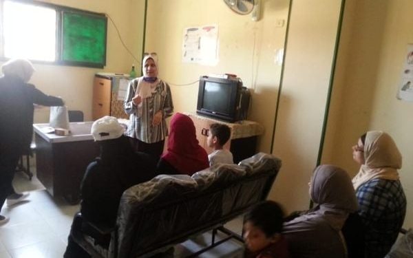 قافلة جامعة المنصورة المتكاملة تصل قرية الشوامي بمركز بلقاس