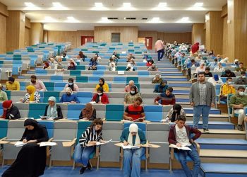 انطلاق ماراثون امتحانات الميدتيرم بجامعة المنصورة الجديدة