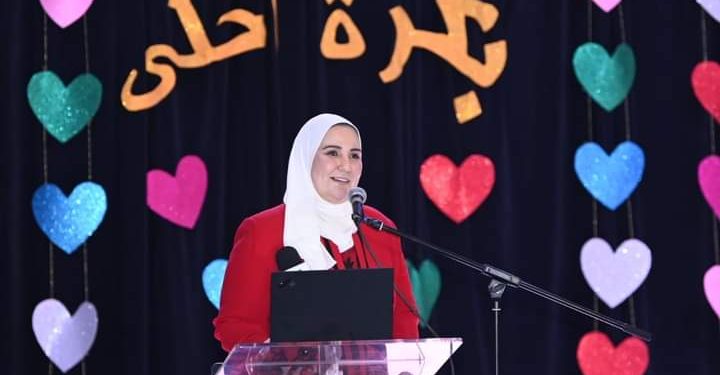 «القباج» تشارك في احتفالية مدرسة كلية رمسيس لقسم ذوي الإعاقة