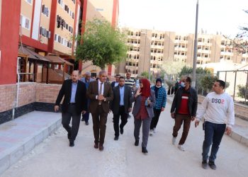 ﻿رئيس جامعة الأزهر يتابع أكبر حركة تطوير تشهدها المدينة الجامعية للطالبات