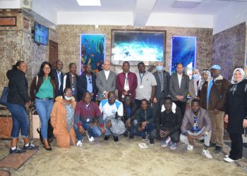 القومي لعلوم البحار يستقبل وفدًا إفريقيًّا من مركز التدريب الإقليمي للموارد المائية