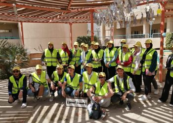 جامعة حلوان تشارك في حملة حياة كريمة