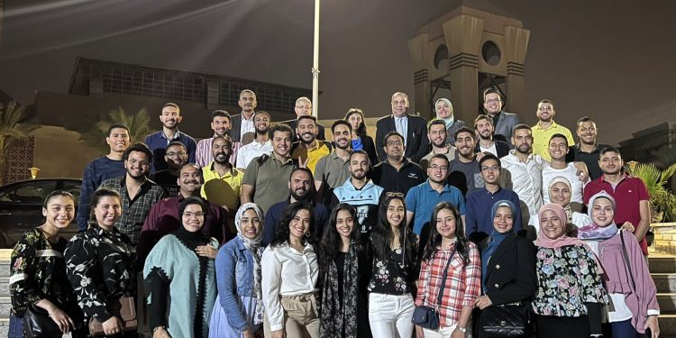 ممدوح مهدي يشارك اتحاد طلاب جامعة حلوان في حفل إفطار شهر رمضان