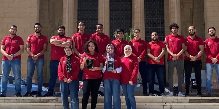 فوز فريق أليكس إيجلز بهندسة الإسكندرية بالذهبية في المسابقة الدولية SAE
