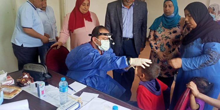 قافلة جامعة طنطا الطبية تقدم خدماتها العلاجية بالمجان لـ 1813 مواطناً بـ “كفر الزيات”