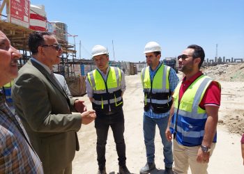 «الخولي» الجديدة يتفقد منشآت المرحلة الثانية من جامعة المنصورة الجديدة