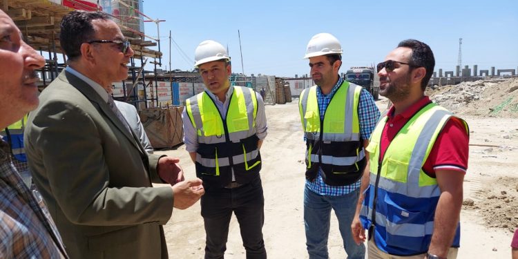 «الخولي» الجديدة يتفقد منشآت المرحلة الثانية من جامعة المنصورة الجديدة