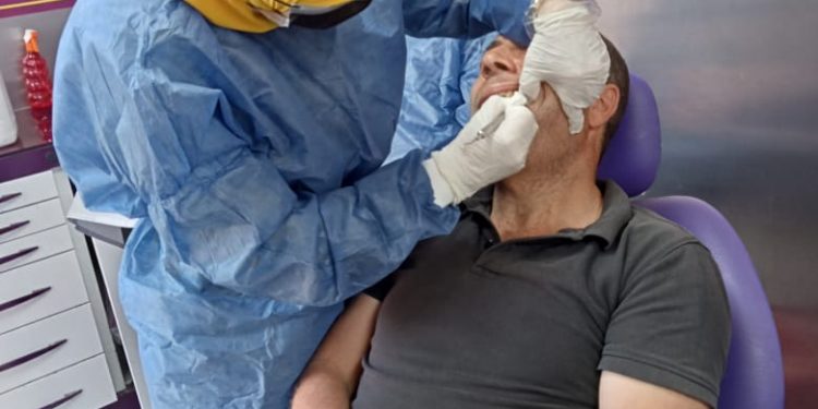 أسنان جامعة طنطا تشارك لقافلة الطبية والبيئية لقرية دماط مركز قطور