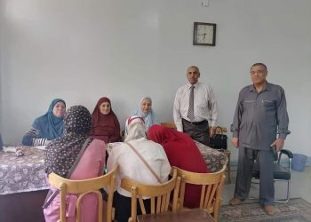 عميد كلية البنات الإسلامية جامعة الأزهر بأسيوط يتابع الامتحانات الشفهية