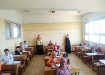 99.23 %  نسبة حضور الشهادة الإعدادية ببورسعيد لأداء امتحانات اليوم