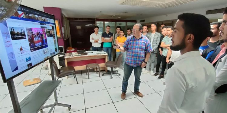 قسم العلاقات العامة بإعلام الأزهر يختتم الفعاليات التدريبية لطلابه