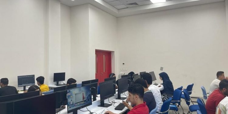 بدء الامتحانات العملية بكليات جامعة المنصورة الجديدة