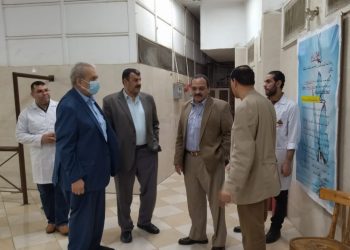 نائب رئيس جامعة بنها لشئون التعليم والطلاب يتفقد المدينة الجامعية بشبرا