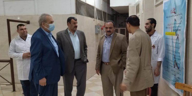 نائب رئيس جامعة بنها لشئون التعليم والطلاب يتفقد المدينة الجامعية بشبرا