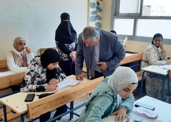 حرمان ١٤ طالب من امتحان العلوم وإحالة الملاحظين للتحقيق بإعدادية دمياط