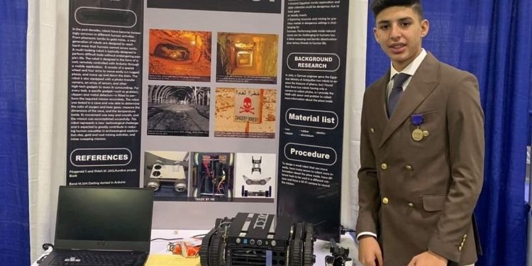 «شوقي» يهنئ الطلبة الحاصلين على جوائز في معرض أيسف الدولي للعلوم والهندسة