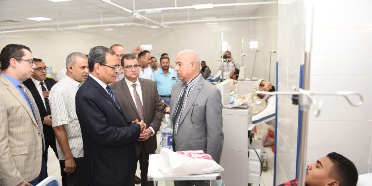 افتتاح وحدة الغسيل الكلوي بمستشفى سوهاج الجامعي الجديد