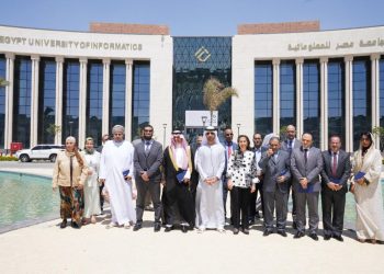 ﻿جامعة مصر للمعلوماتية تستقبل وفوداً دبلوماسية لـ 20 دولة عربية وأفريقية لتعزيز التعاون العلمي