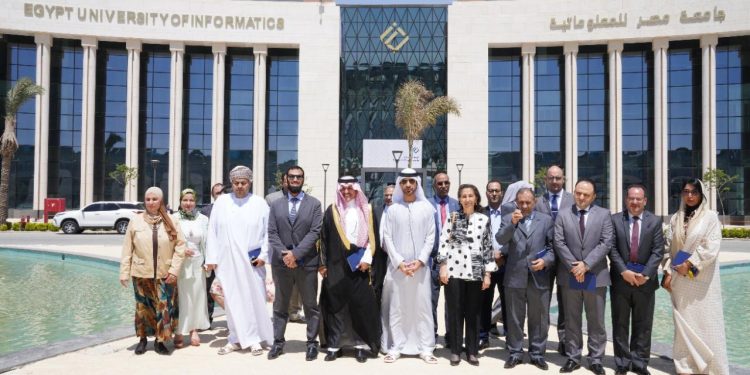 جامعة مصر للمعلوماتية تستقبل وفوداً دبلوماسية لـ 20 دولة عربية وأفريقية لتعزيز التعاون العلمي