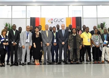 وفد اعلامى رفيع المستوى بالجامعة الالمانية بالقاهرة