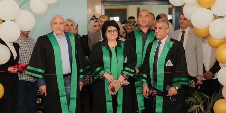 مناقشة 30 بحثا ومشروع تخرج في المؤتمر العلمي الطلابي بـ«رياضية المنوفية»