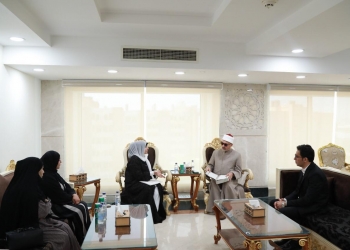 أمين «البحوث الإسلامية» يلتقي وفدًا من أوقاف عمان ويناقشان الاستفادة من الجهود العلمية للأزهر