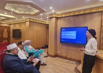 قطاع المعاهد الأزهرية والمجلس الثقافي البريطاني يعقدان اجتماعا موسعا لوضع الترتيبات النهائية لبرنامج TEA الدولي