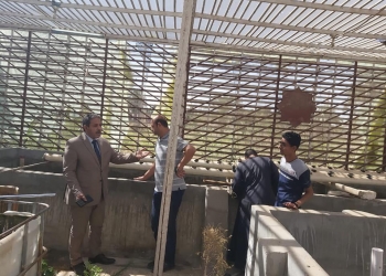 عميد كلية العلوم الأزهر بأسيوط يتابع العمل بوحدة الإستزراع السمكي  "أكوابونيك " والمزرعة السمكية"