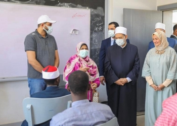 شيخ الأزهر يتفقد امتحانات ثانوية البعوث ويطمئن على سير الامتحانات