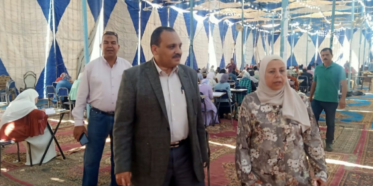 جولة تفقدية لنائب رئيس جامعة بنها بامتحانات «الحقوق والتربية والتمريض»