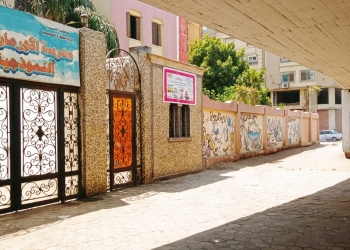 هدوء بمحيط لجنة الاورمان بالدقي في أول أيام الثانوية العامة