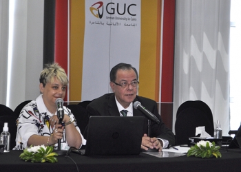 الجامعة الألمانية تبحث حلول سد الفجوة الغذائية وتنويع مصادر الطاقة 