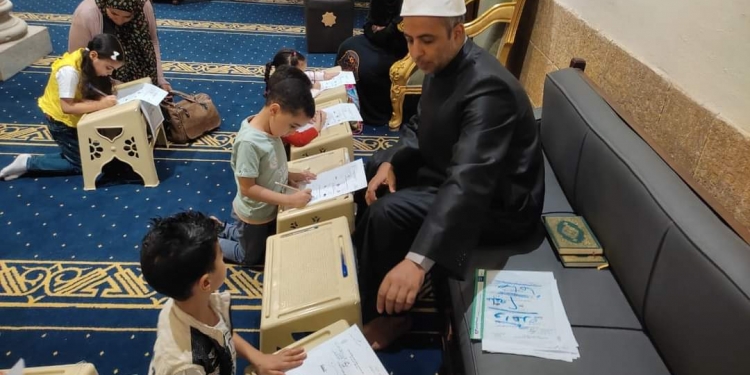 انتهاء فعاليات اختبارات تحديد المستوى برواق الطفل فرع الجامع الأزهر