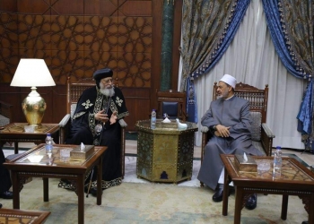 ﻿البابا تواضروس يهنئ الإمام الأكبر بـ عيد الأضحى المبارك