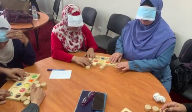 دورة تدريبية لمدرسي حي الأسمرات حول الاكتشاف المبكر لذوي الإعاقات البصرية