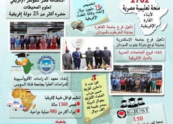 التعاون المصري الإفريقي في التعليم العالي والبحث والعلمي.. منح دراسية ووكالة فضاء وفروع للجامعات المصرية