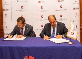 الجامعة البريطانية في مصر توقع مذكرة تفاهم مع «المستشفيات العربية» لتأمين فرص عمل للطلاب