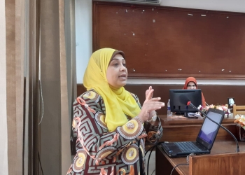 تمريض جامعة حلوان تناقش التغيرات المناخية والصحة النفسية