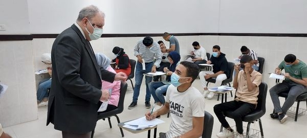انطلاق تنسيق اختبارات القدرات بجامعة بنى سويف التكنولوجية.. صور