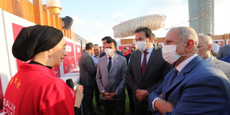 وزيرا التعليم العالي والشباب  يشهدان حفل جوائز مسابقة رالي مصر لريادة الأعمال 2022