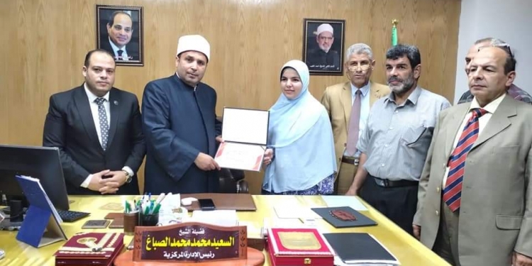 رئيس المنوفية الأزهرية يكرم أوائل الشهادة الثانوية الأزهرية 2022