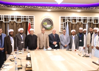 ﻿رئيس جامعة إلا زهر يستقبل وفد جامعة مركز الثقافة السنية الإسلامية بالهند