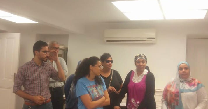 نائب رئيس جامعة حلوان يجري جولة لتفقد اختبارات القدرات بالكليات