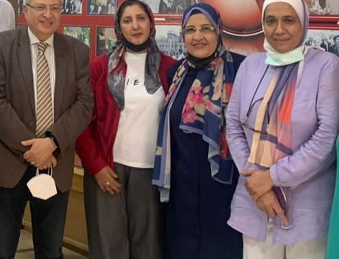 نائب رئيس جامعة حلوان يجري جولة لتفقد اختبارات القدرات بالكليات