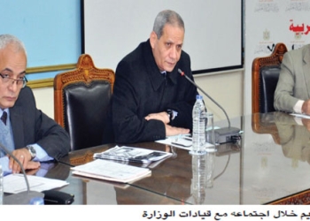 الهلالي الشربيني يهنيء وزير التربية والتعليم الجديد