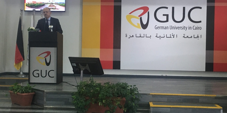 رئيس امناء الجامعة الالمانية : رفعنا شعار الاتاحة 20 عام واصبحنا مركز احتضان لنابغين مصر
