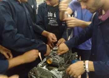 تدريب طلاب جامعة الدلتا التكنولوجية في مراكز صيانة للسيارات