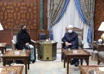 ﻿الإمام الأكبر يستقبل سفيرة دولة الإمارات بالقاهرة