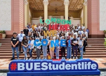 الجامعة البريطانية توفد عددًا من طلابها إلى جامعة لندن ساوث بانك