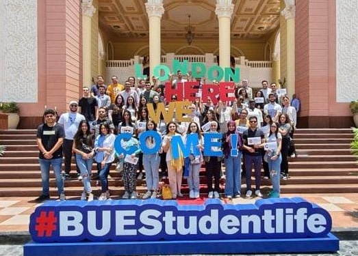 الجامعة البريطانية توفد عددًا من طلابها إلى جامعة لندن ساوث بانك